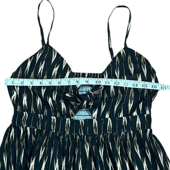 Banana Republic Elegant Black and Cream Women's Fit And Flare Dress, Size M, NWT - Picture 8 of 11